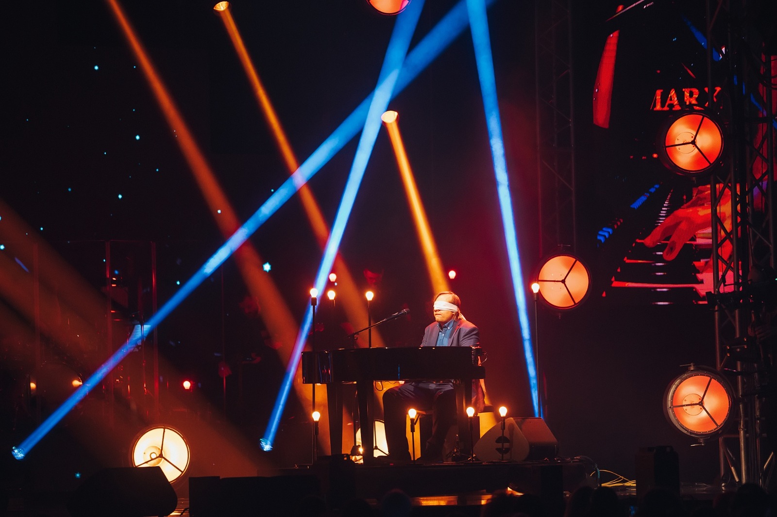 Marx Playing Blindfolded