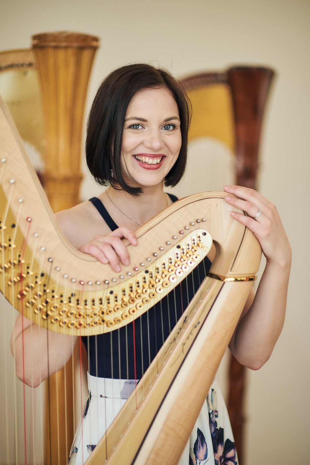 Solo instrumenti - harfa, violina, klavir, flavta